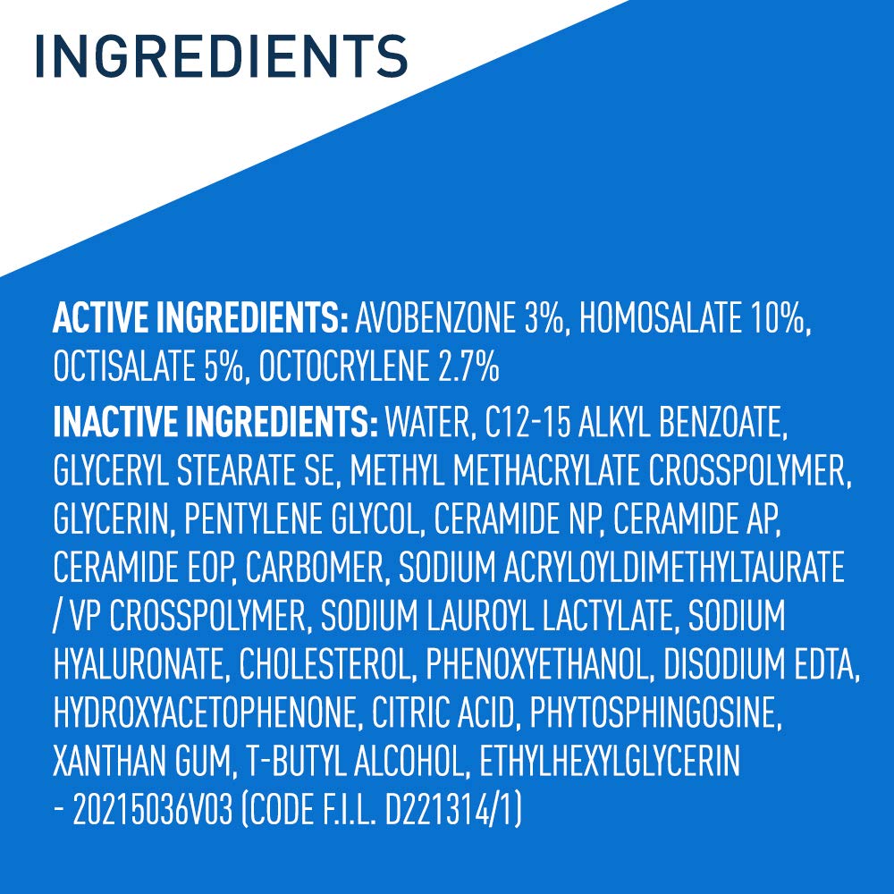 CeraVe Ultra-Light Moisturizing Lotion With SPF 30| Daily Face Moisturizer with SPF | Formulated with Hyaluronic Acid & Ceramides | Broad Spectrum