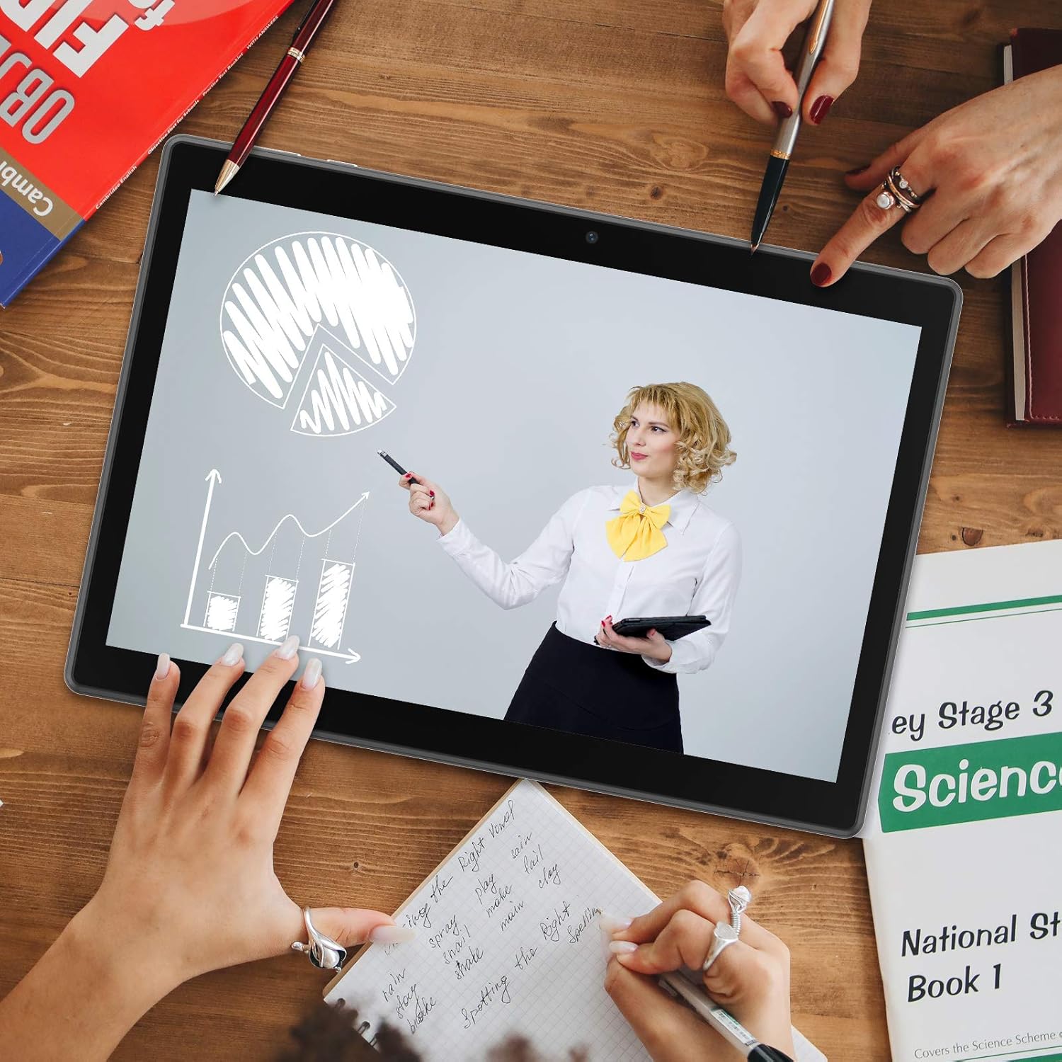 Lectrus Android Tablet 10 inch, Android 10.0, 2GB+32GB, Quad-Core Tablets 10.1", Google GMS Certified, IPS HD Display, Dual Camera & Speaker, WiFi
