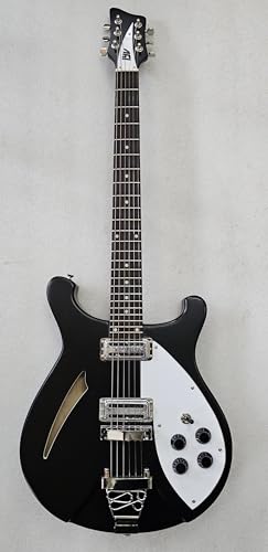 IYV-IRK-300 Semi Hollow Electric Guitar, Black