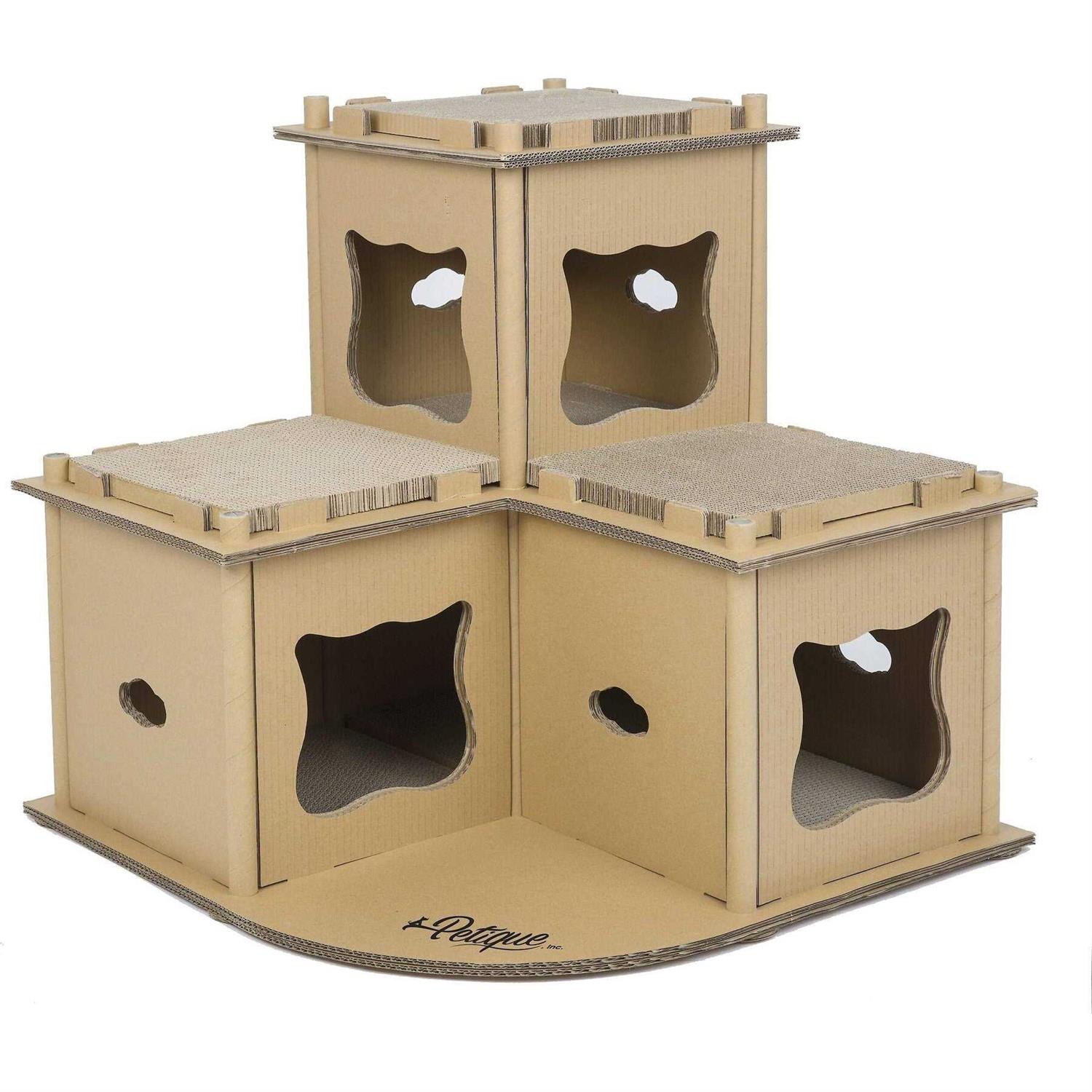 Petique Feline Fortress Cat House - Pet Supplies online store
