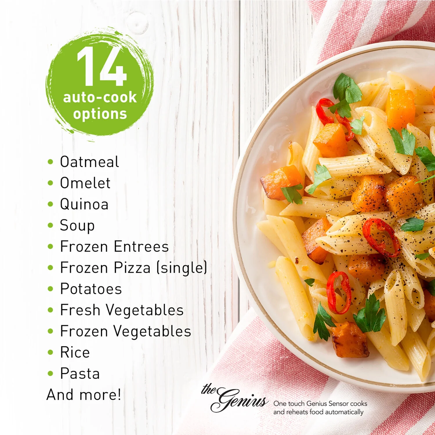 Panasonic 1.2 Cu. Ft. Countertop / Built-In Microwave Oven, 1200W Inverter Power and Genius Sensor