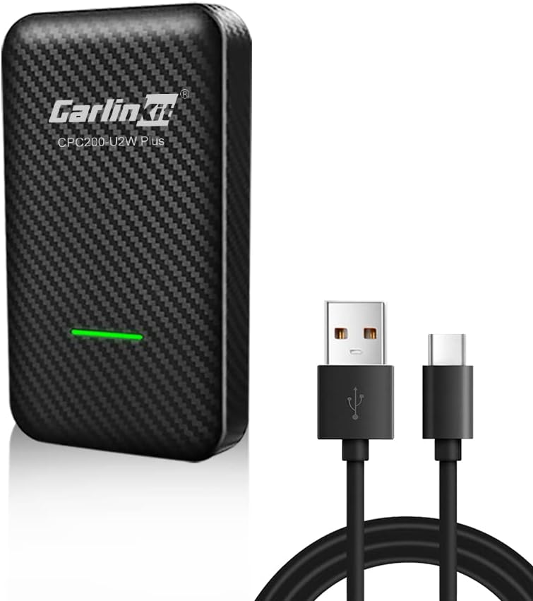 CarlinKit 3.0 Wireless CarPlay Adapter Compatible with 98% Cars with Built-in Wired CarPlay