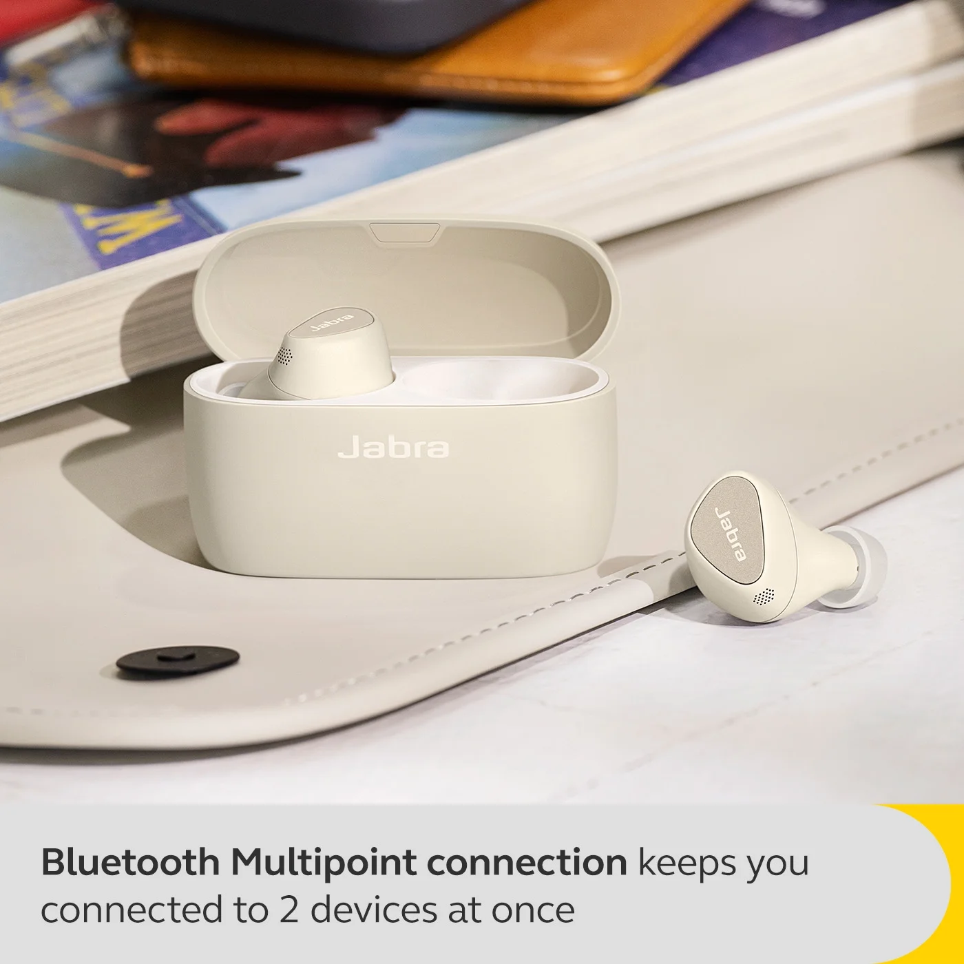 Jabra Elite 5 - Gold Beige True Wireless Earbuds Gold Beige