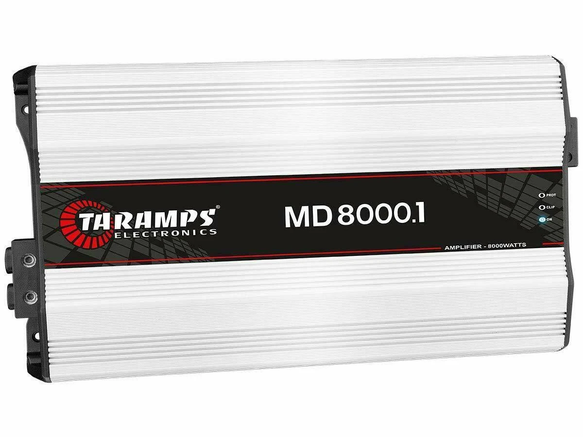 Taramps MD 8000 1 Channel 1 Ohm Car Amplifier