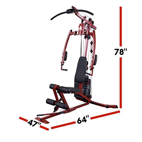 Best Fitness by Body-Solid (BFMG20R) Multi-Station Single Weight Stack Home Gym Machine