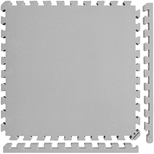 Meister X-THICK 1.5" Interlocking EVA Foam Mats - 2X Cushion for Wrestling, MMA Takedowns & Gymnastics - 2'x2' Tiles