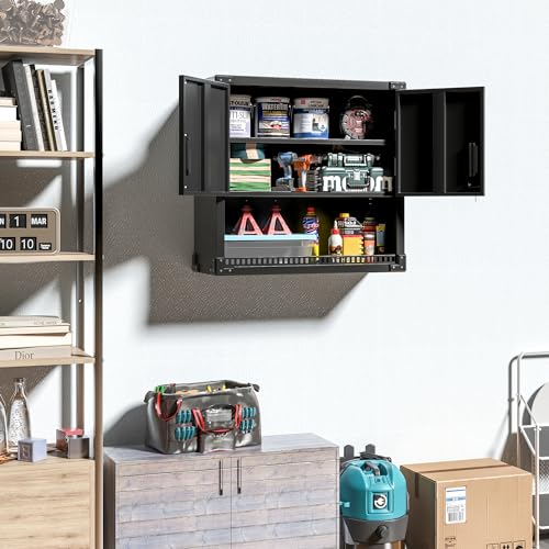 Mobile Tool Storage Cabinet with Wheels,Heavy Duty Rolling Tool Cabinets for Garage,Metal Storage Cabinets with 4 Drawer and 1 Locking Doors