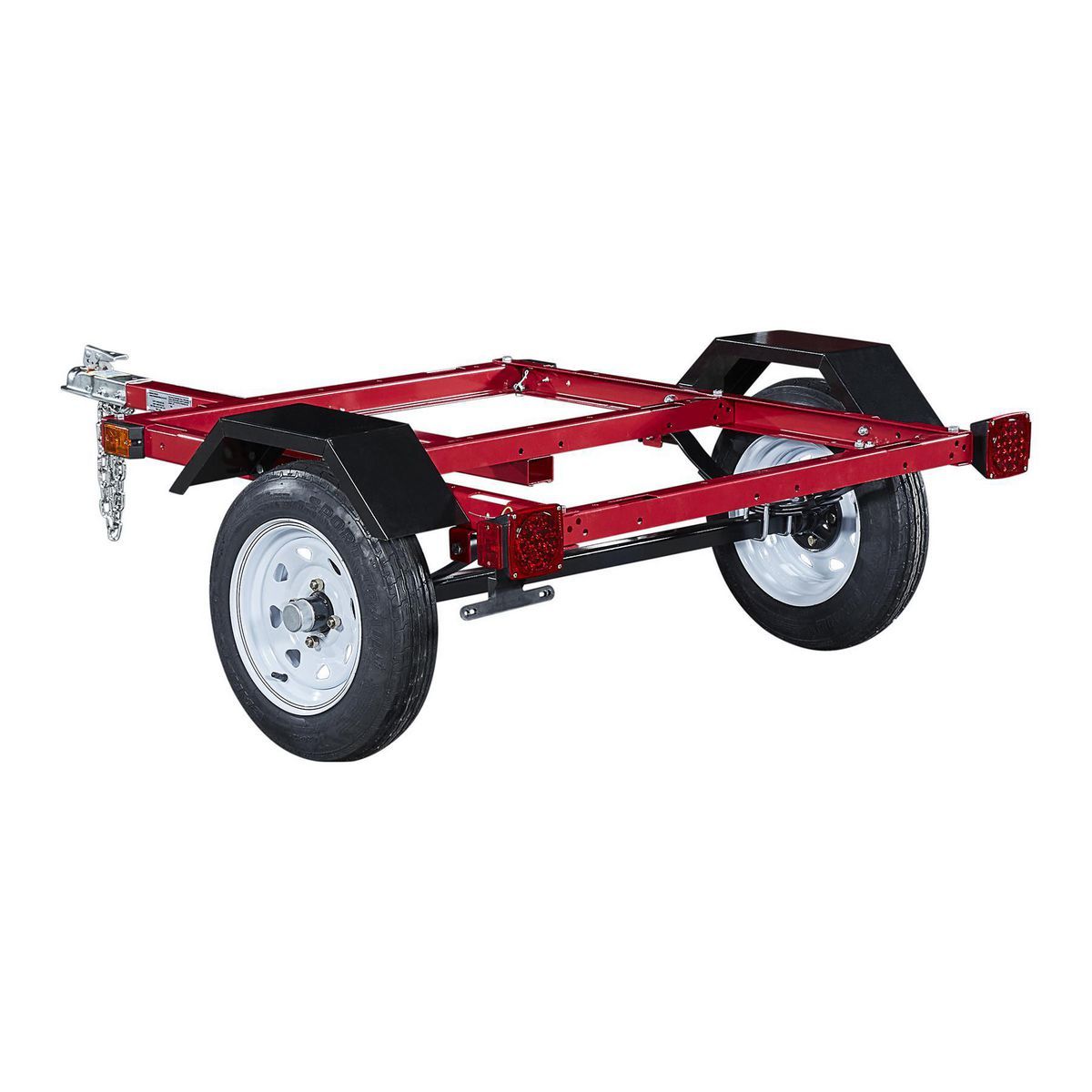 HAUL-MASTER 1090 lb. Capacity 3 ft. 4 in. x 4 ft. Utility Trailer