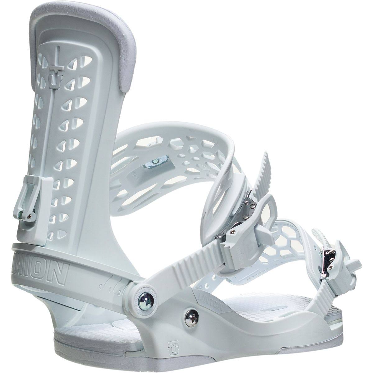 Union Force Snowboard Bindings 2021 White Medium