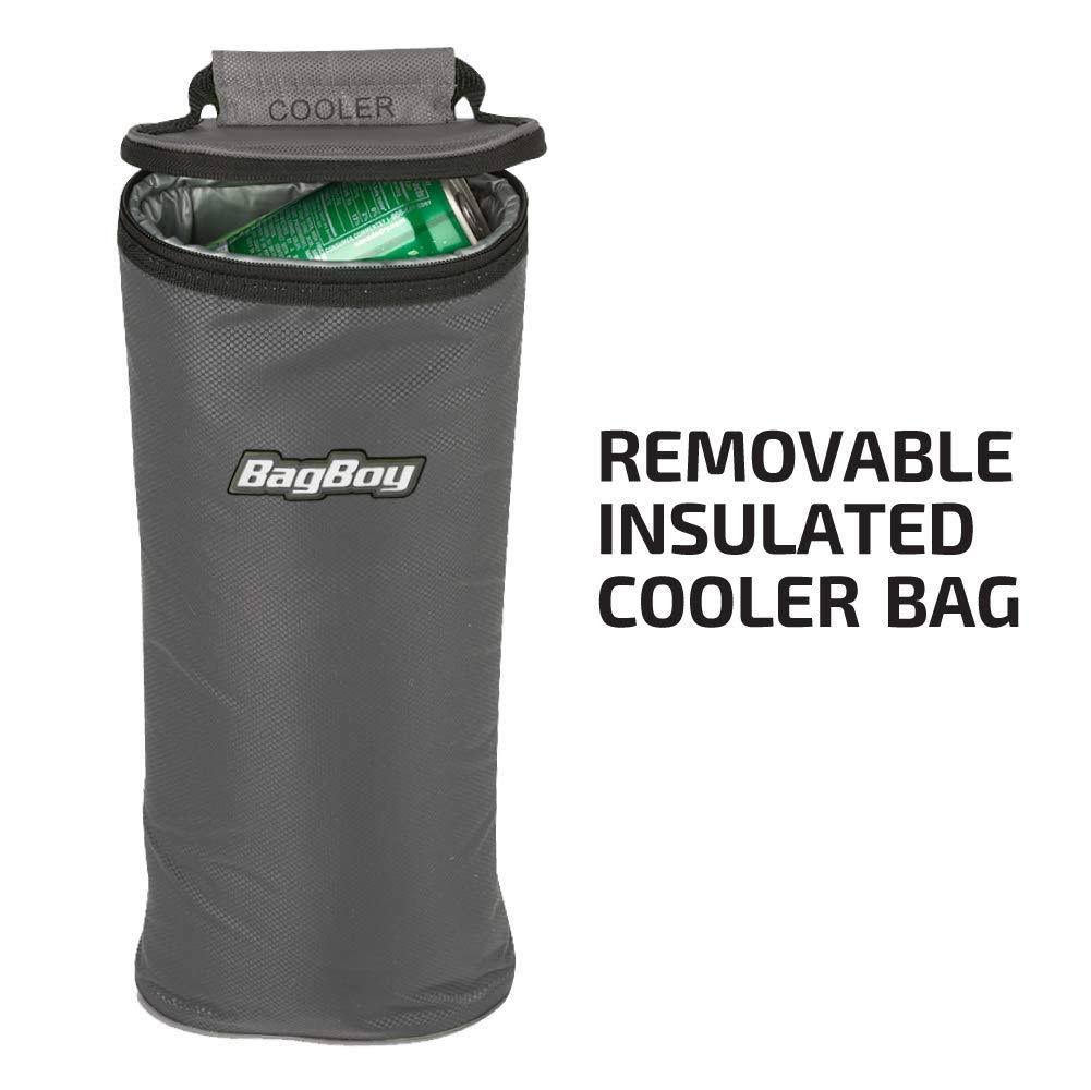 Bag Boy Chiller Cart Bag, Charcoal/Black/White