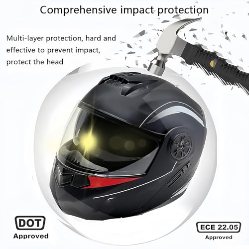 Bluetooth Modular Motorcycle Helmet