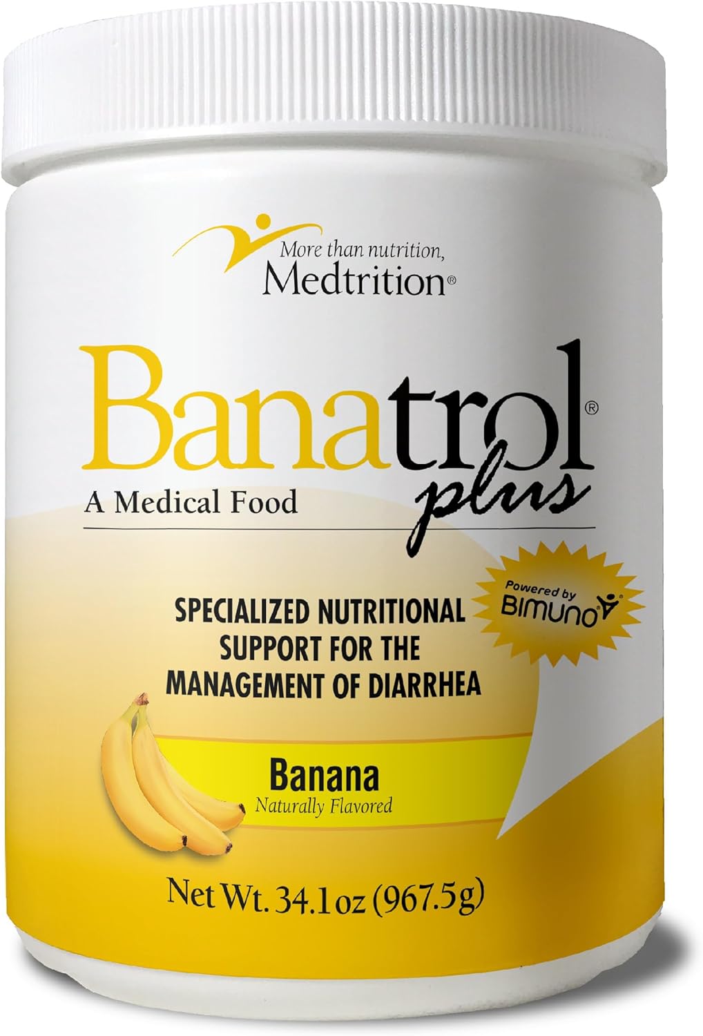 Banatrol® Natural Anti-Diarrheal with Prebiotics, Relief from Chronic Diarrhea, IBS, Recurring Diarrhea, Clinically Supported Medical Food