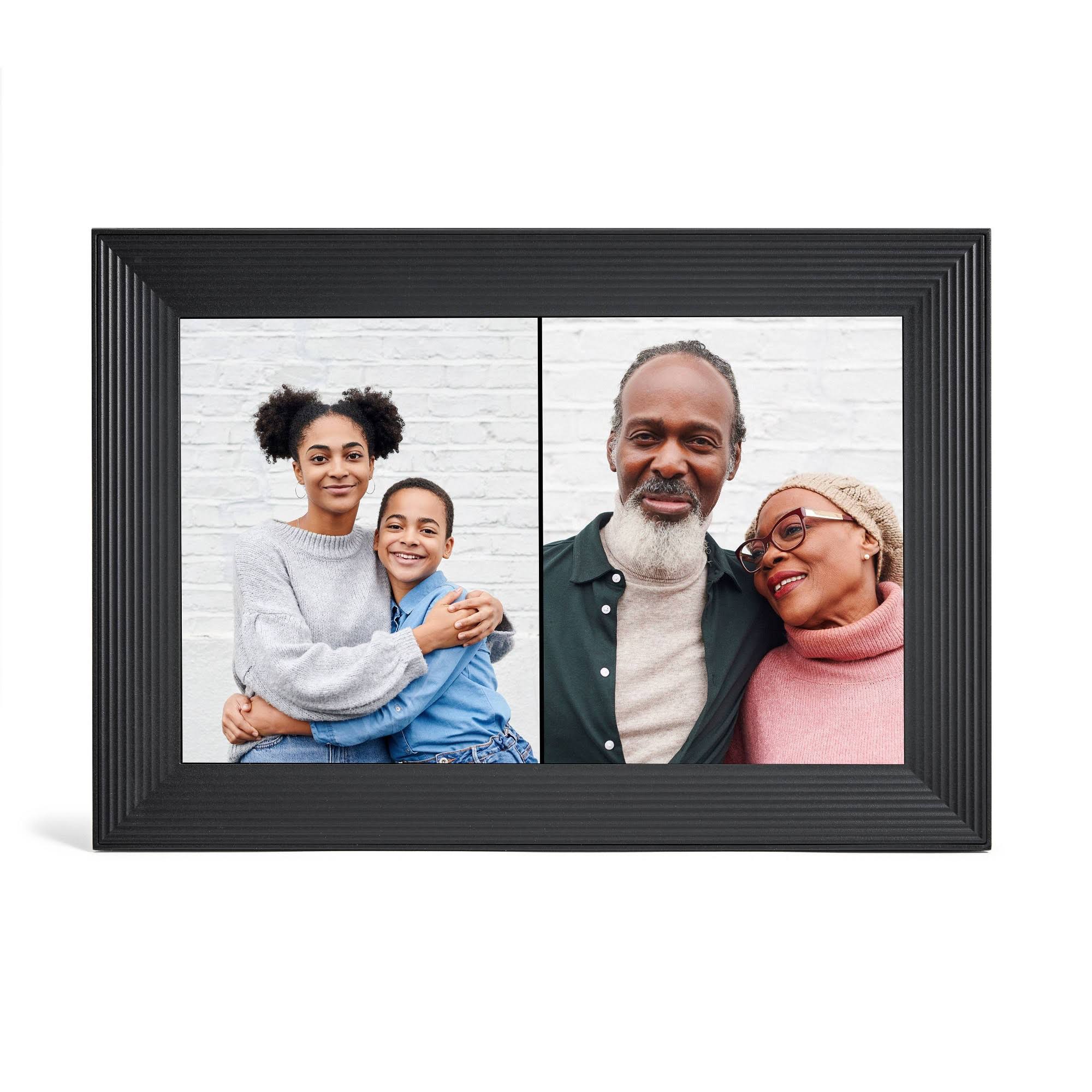 Aura Carver Luxe Digital Photo Frame - Gravel