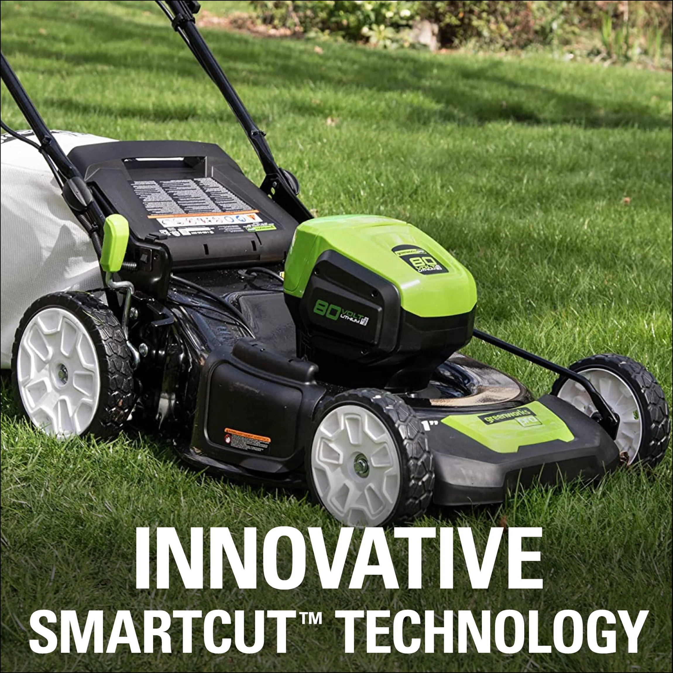 Greenworks 80V 21 Push Mower with (1) 4Ah Battery & Charger 2501202VT