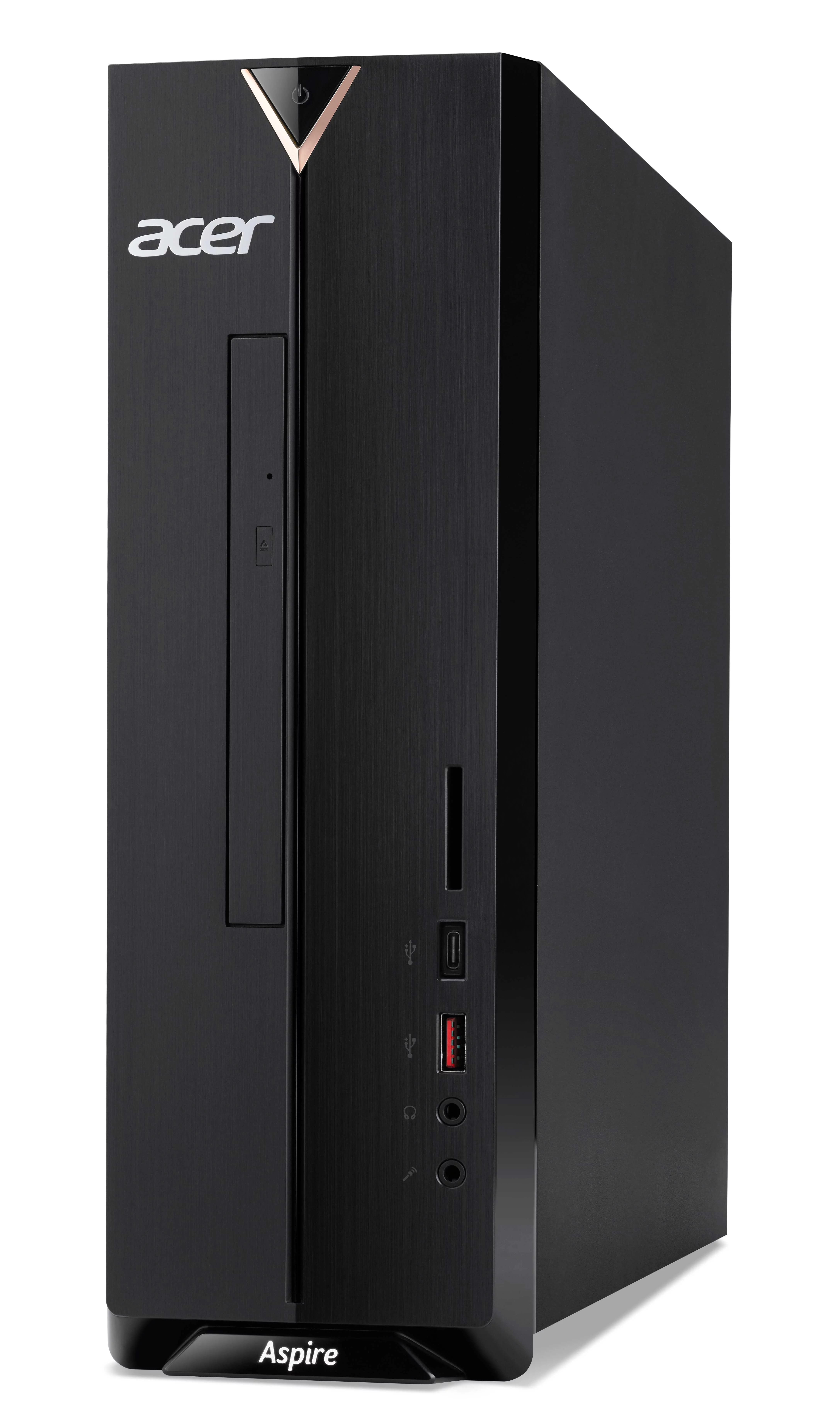 Acer Aspire Desktop, 10th Gen Intel Core i3-10105 4-Core Processor, Intel UHD Graphics 630, 8GB DDR4, 256GB NVMe M.2 SSD, Black, Windows 10 Home