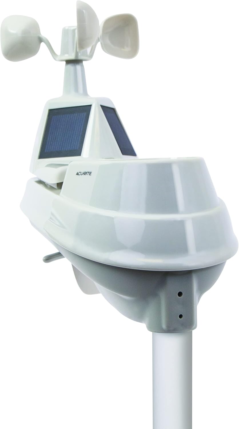 AcuRite Iris (5-in-1) Home Weather Station with Wi-Fi Connection to Weather Underground with Temperature, Humidity, Wind Speed/Direction