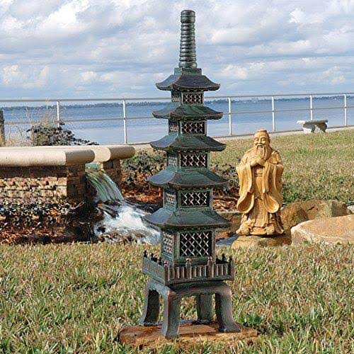 Design Toscano The Nara Temple Pagoda Asian Decor Garden Statue