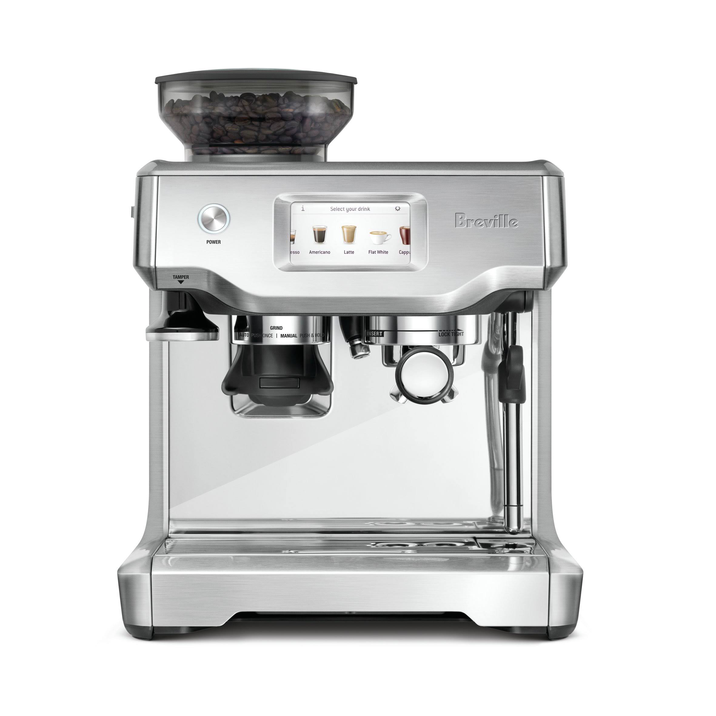 Breville BES880BSS Barista Touch Espresso Maker (Stainless Steel)