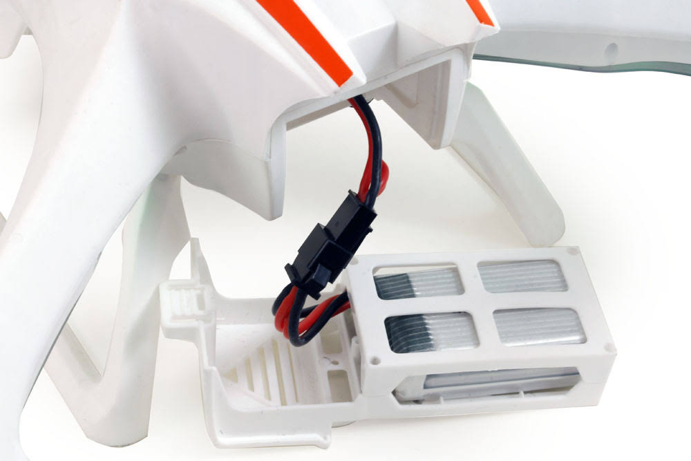 UDI U842 4-Channel 6 Axis Big UFO Drone RC Quadcopter with HD Camera - White