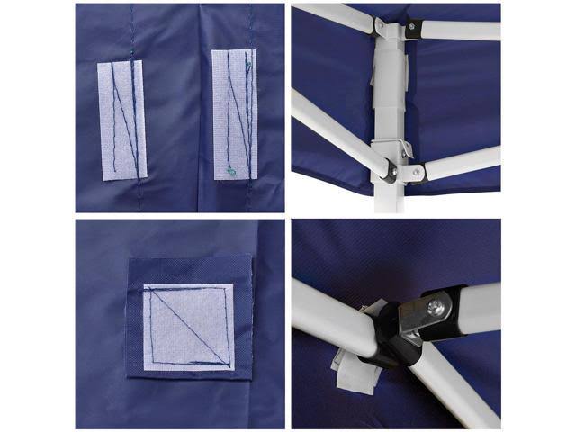 10x20ft EZ Pop Up Canopy Top Replacement Instant Patio Pavilion Sunshade Tent Cover Outdoor