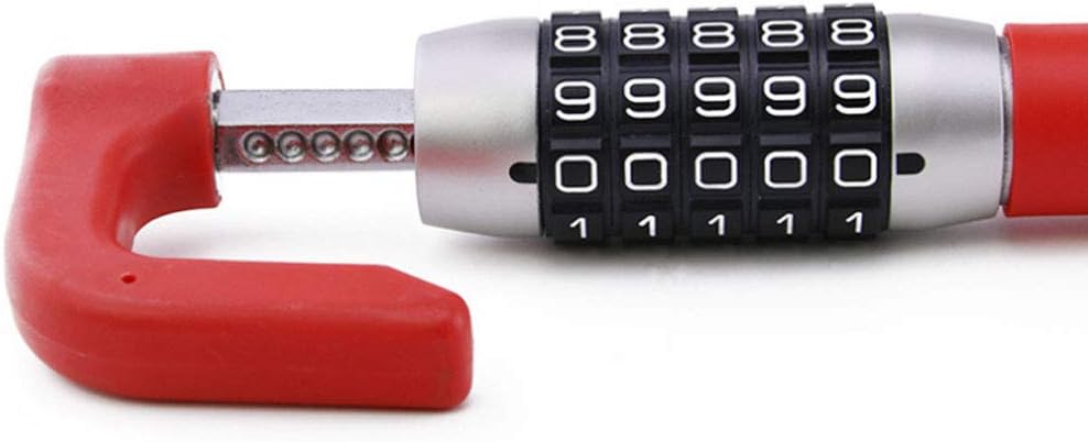 WANLIAN Car Code Lock,Car Anti-Theft Device,Brake Pedal/Steering Wheel Lock,Locking Bar,Anti Theft Protection,Steering Wheel Clutch Lock