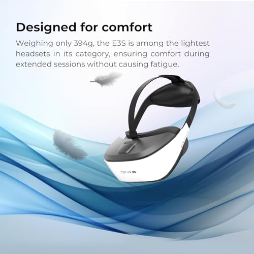 DPVR E3C Virtual Reality Headset, VR Set for Business of Egg Seats Headset, VR Simulator Riders, Moto, Time Machine 6 Seats and VR Flying