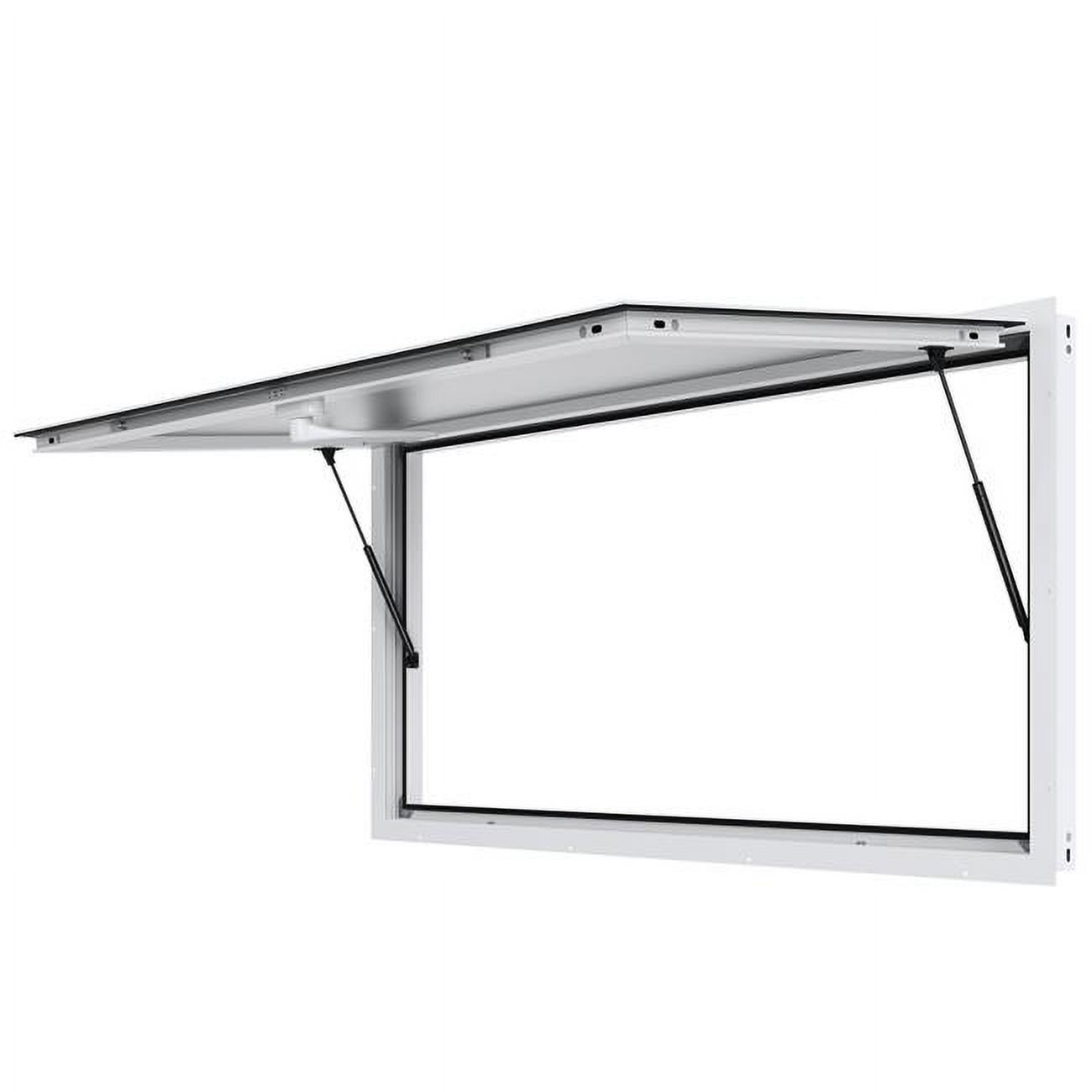 Vevor  72 x 48 in. Concession Window, Aluminum Alloy Food Truck Service Window with Awning Door & Drag Hook