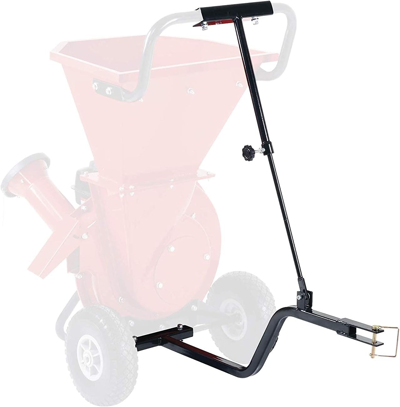 GreatCircleUSA Universal Wood Chipper Shredder Mulcher Tow Bar Kit PRO Heavy Duty Adjustable Accessory, Landworks, SuperHandy, Harbor Freight
