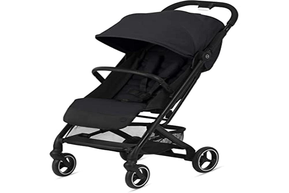 CYBEX Beezy Stroller, Lightweight Baby Stroller, Compact Fold, Compatible with All CYBEX Infant Seats, Stands for Storage, Easy to Carry