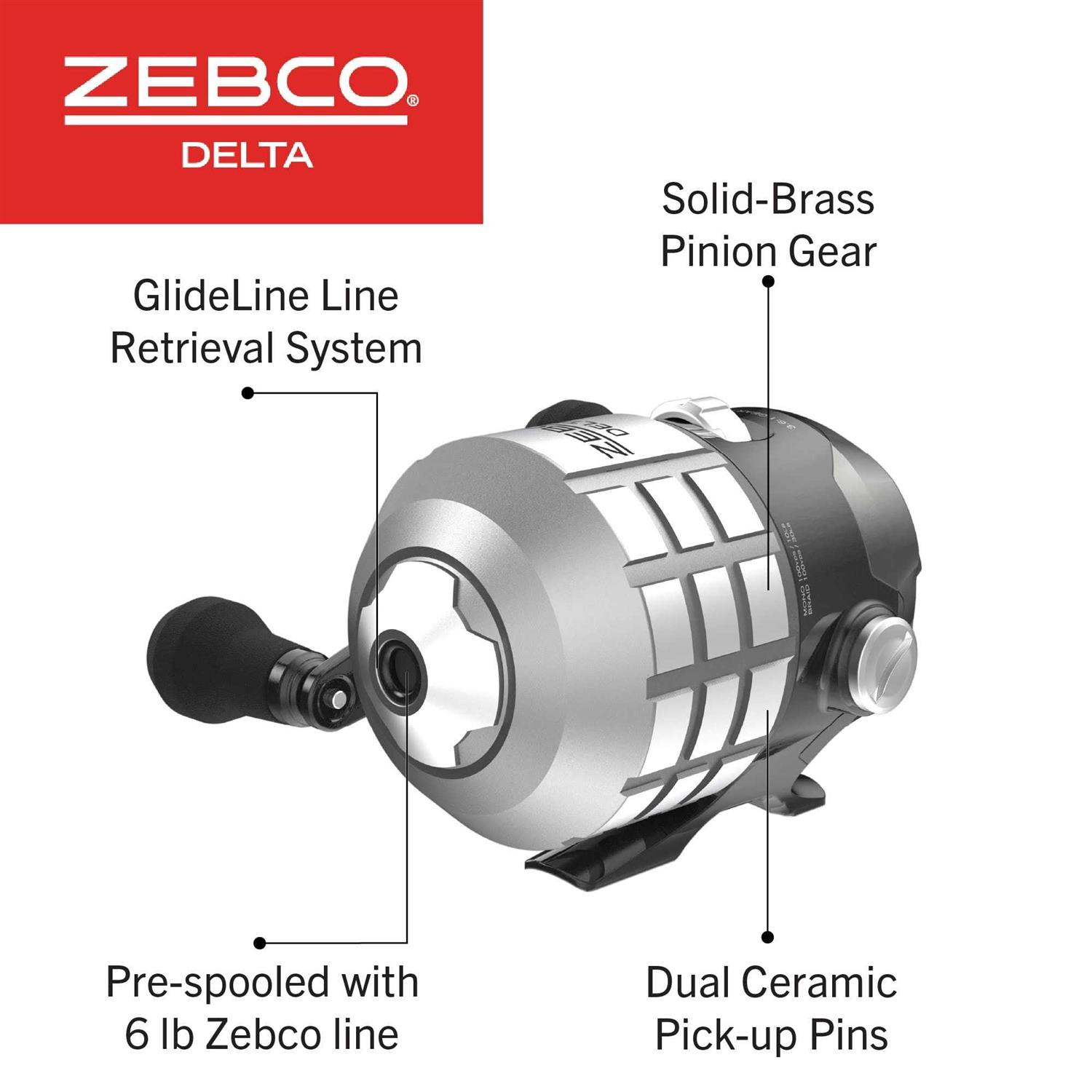 Zebco Delta Spincast Reel - Sports Supplies Online Store