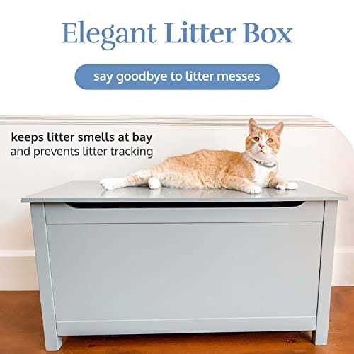 Designer Pet Products Parker Designer Catbox Litter Box Enclosure - Pet Supplies online store