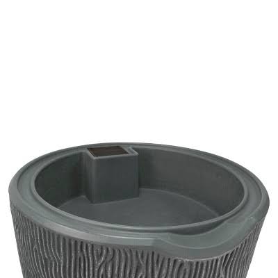 Impressions 90 Gallon Bark Rain Saver - Gray - Good Ideas