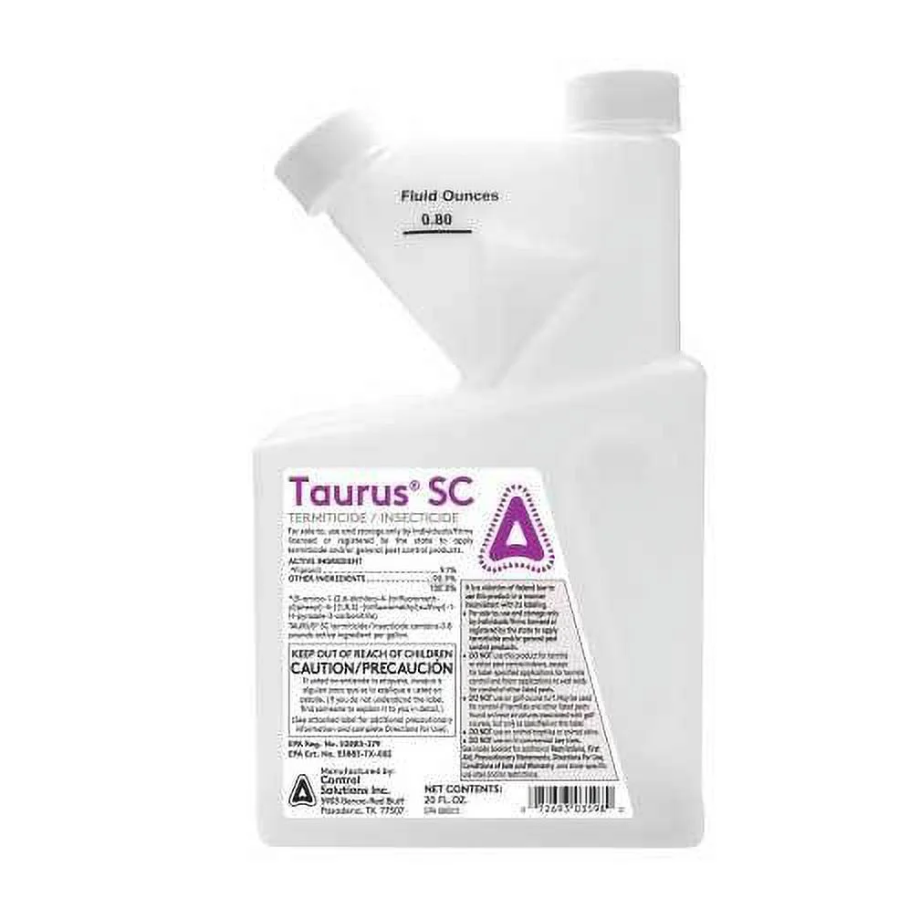 Taurus SC 78oz- Fipronil Termiticide Compare to Termidor SC - Radiant Selections