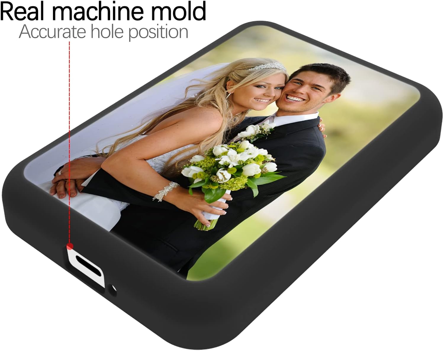 AIPNIS Case Compatible with Magsafe Battery Pack, Personalise Photo Magsafe Power Bank Cover