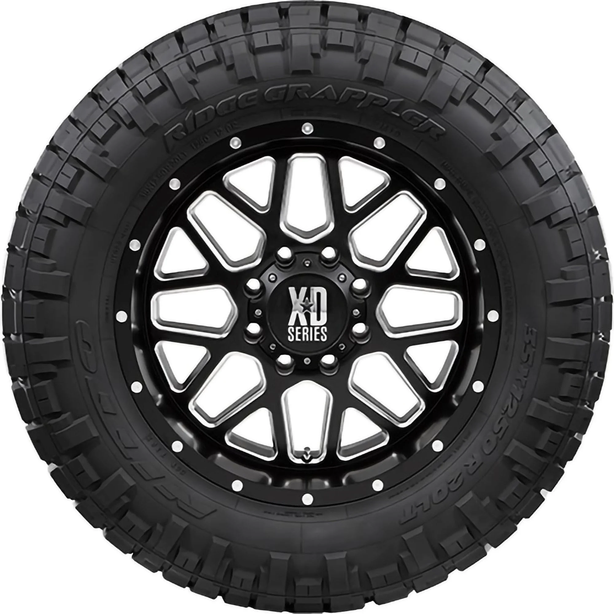 Set of 4 Nitto Ridge Grappler LT37X13.50R18 124Q D Tires