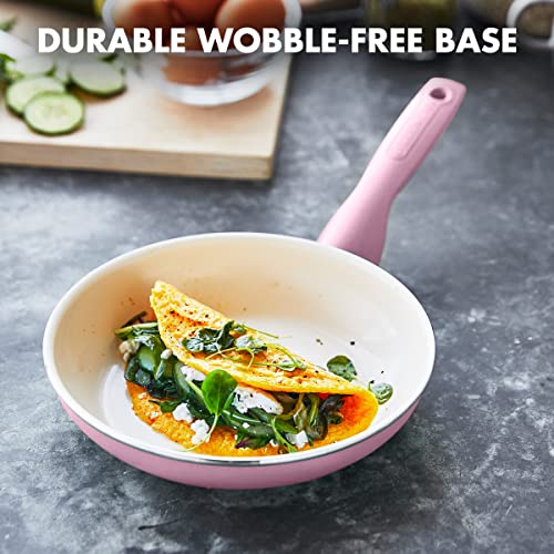 GreenPan Rio 16 Piece Cookware Pots and Pans Set, Hard Anodized Healthy Ceramic Nonstick PFAS-Free, Bakelite Handles, Frypans, Saucepan, Saute Pan