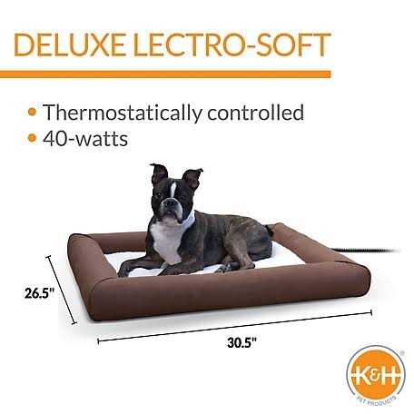K&amp;H Deluxe Lectro-Soft Outdoor Heated Pet Bed - Pet Supplies online store