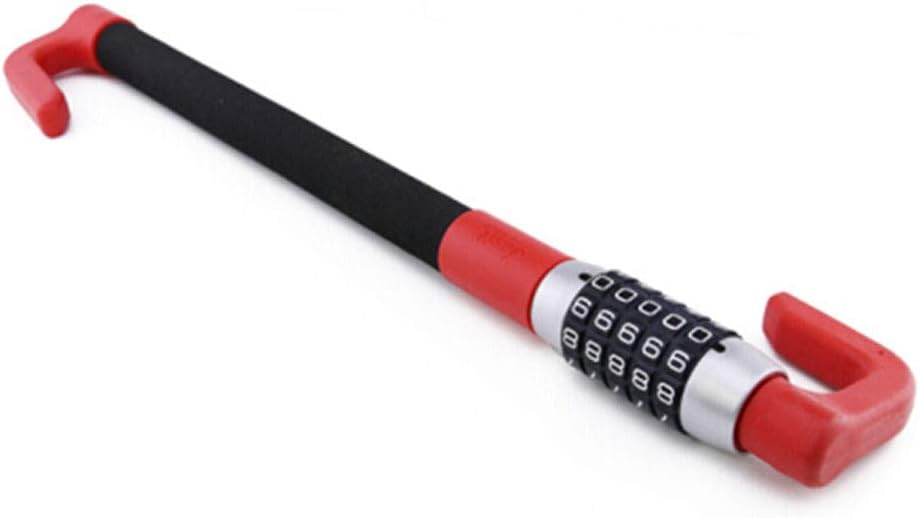 WANLIAN Car Code Lock,Car Anti-Theft Device,Brake Pedal/Steering Wheel Lock,Locking Bar,Anti Theft Protection,Steering Wheel Clutch Lock