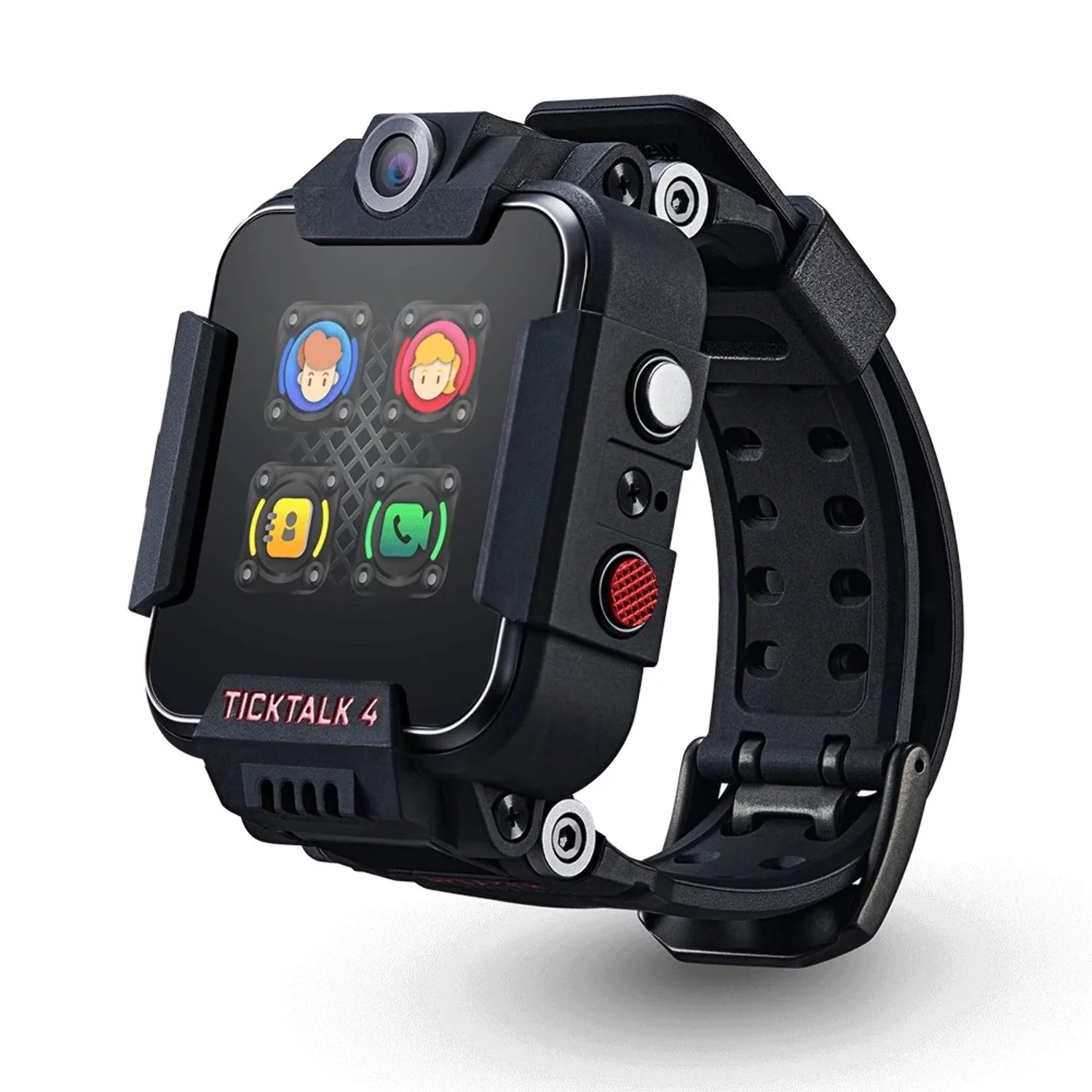 TickTalk 4 Unlocked 4G LTE Kids Smartwatch Phone with GPS Tracker, Combines Video, Voice and Wi-Fi Calling, Messaging