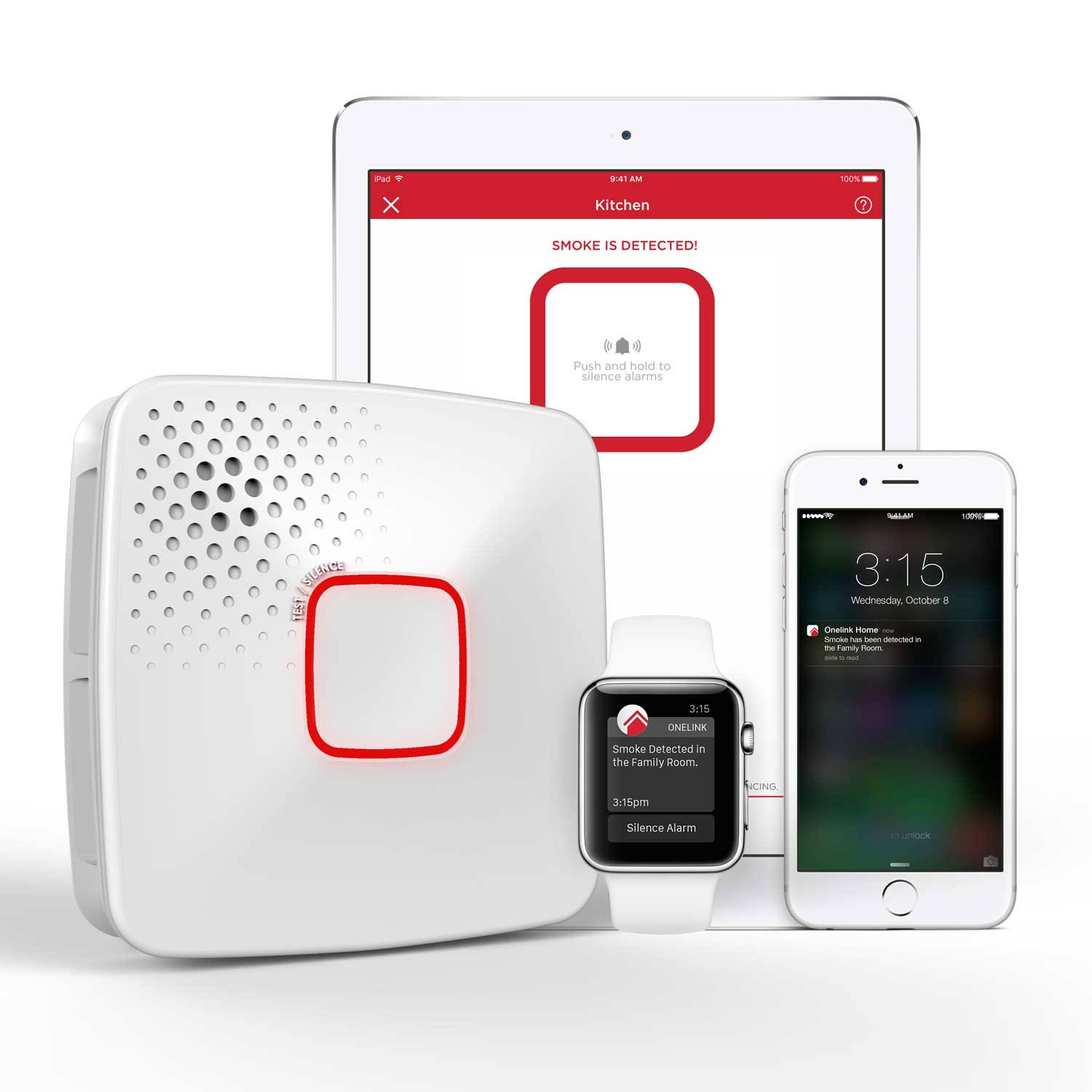 First Alert Onelink Smart Smoke and Carbon Monoxide Alarm (Hardwired)