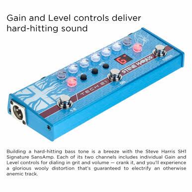Tech 21 Steve Harris SH1 Signature SansAmp