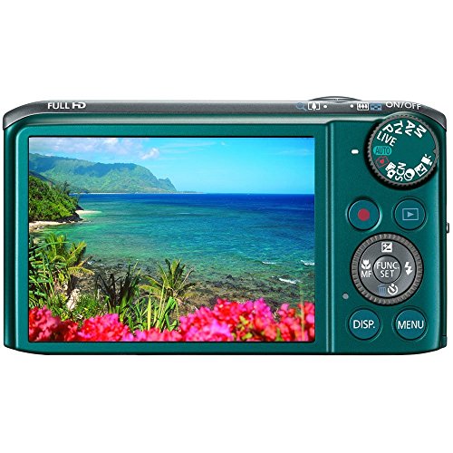 Canon PowerShot SX260 HS 12.1 MP CMOS Digital Camera with 20x Image Stabilized Zoom 25mm Wide-Angle Optical Lens and 1080p HD Video (Red)