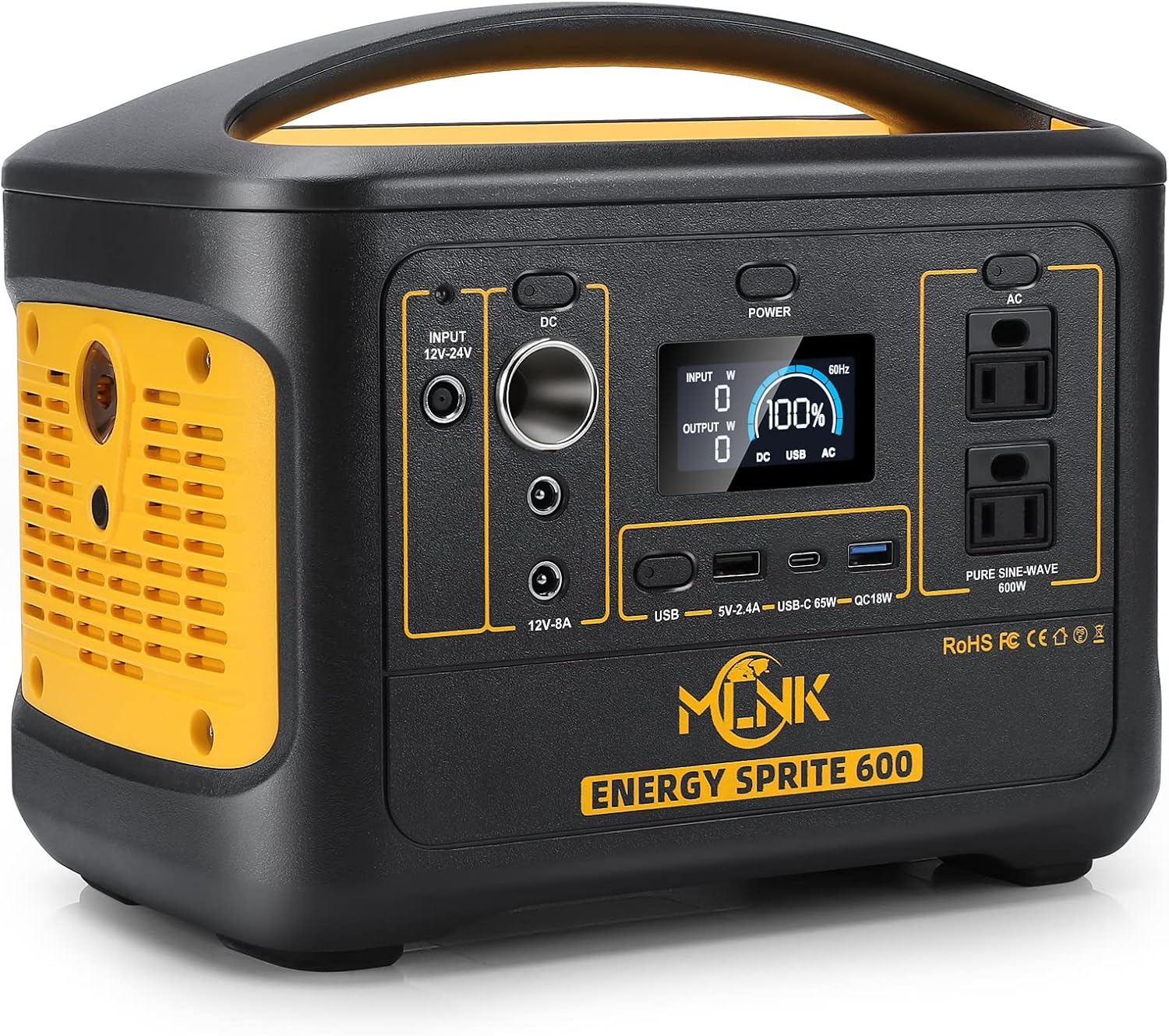 Portable Power Station 600W, ENERGY SPRITE 600
