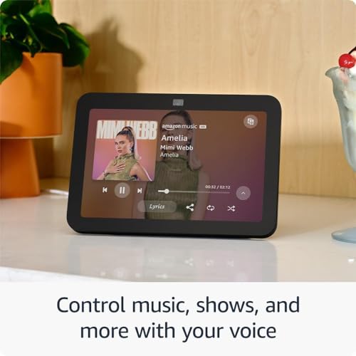 Amazon Echo Show 8 (newest model), With Spatial Audio, Smart Home Hub, and Alexa, Charcoal - Radiant Selections