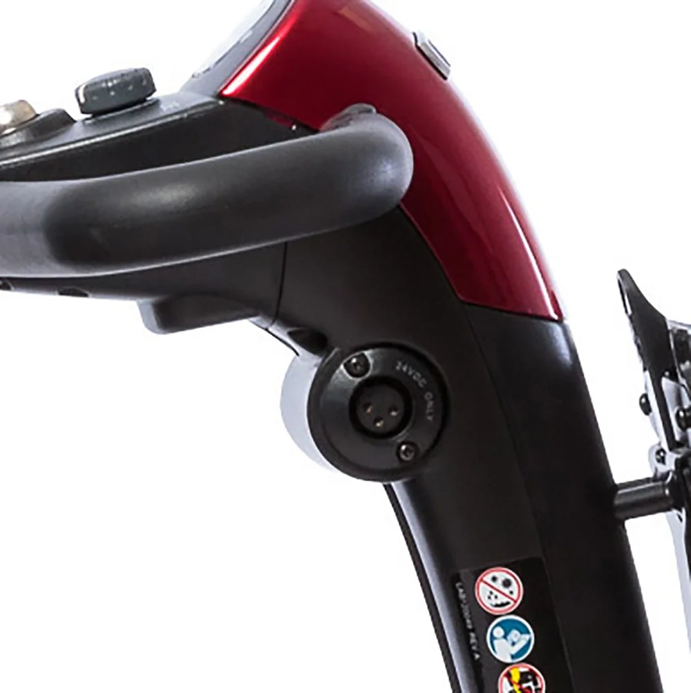 Pride Mobility GoGo LX 3-Wheel Scooter With CTS Suspension (12AH/9 Mile Battery Range) with Ext Warr