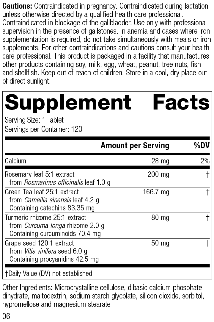 Vitanox®, 120 Tablets - Kansas Nuitrition - HNZSDS