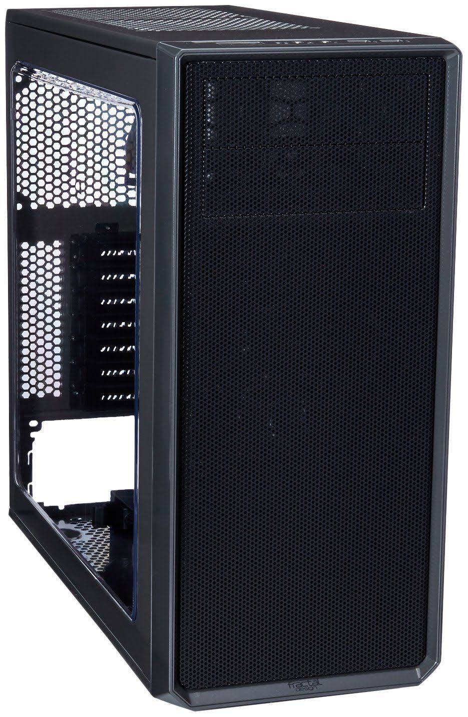 Fractal Design Focus G ATX Mid Tower Computer Case - Gunmetal Gray