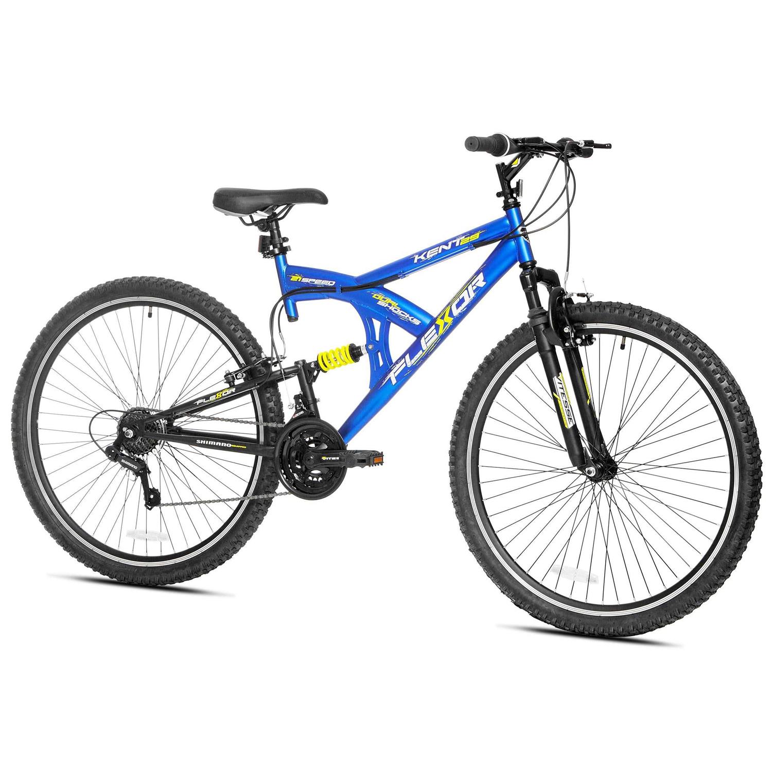 Kent 29 in. Flexor Mens Dual Suspension Mountain Bike - Sports Supplies Online Store
