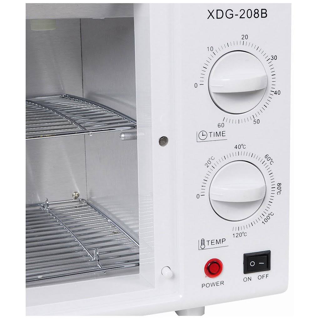 Yescom Adjustable UV Sterilizer Towel Warmer Hot Cabinet Salon Spa Facial Tattoo 12L 12TWM014-208B-12L