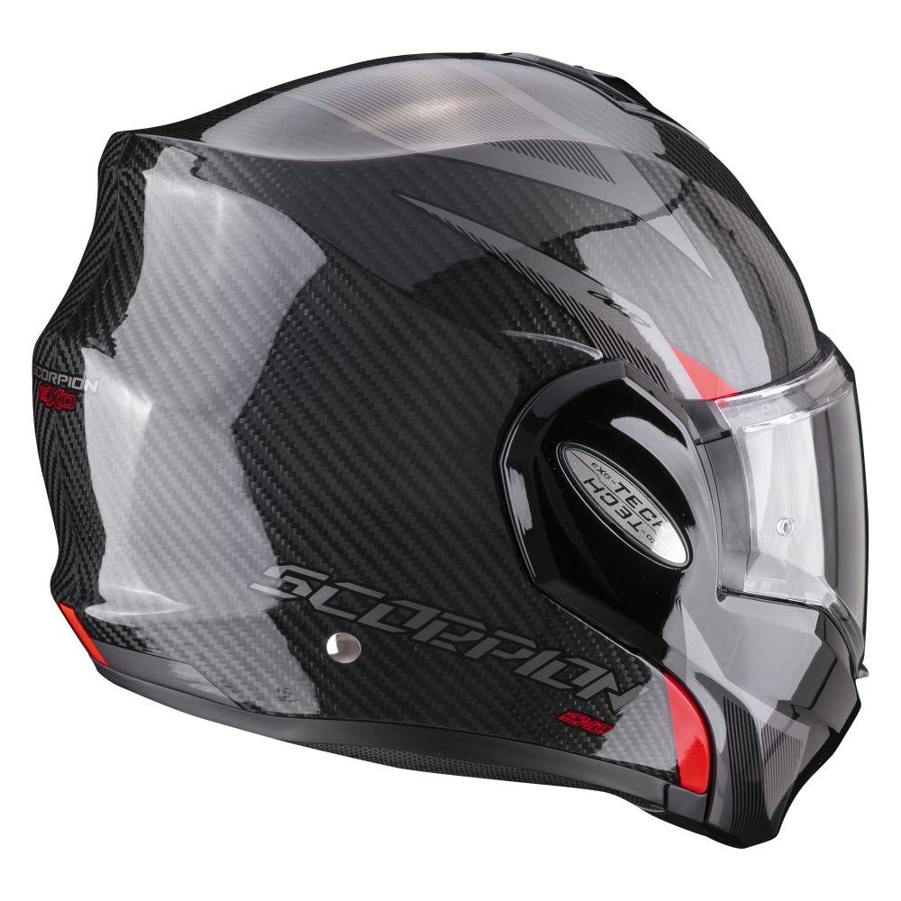 Scorpion EXO-R1 Air Fabio Monster Replica Helmet, black-red, Size S